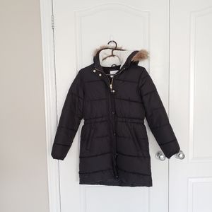 Old Navy Black Winter Jacket Girls Size 14